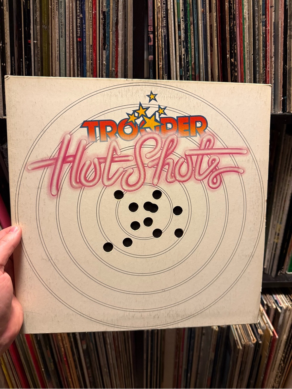 Trooper Hot Shots Vinyl Record Gatefold Cover